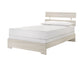 ATTICUS TWIN PLATFORM BED IN 1 BOX WHITE