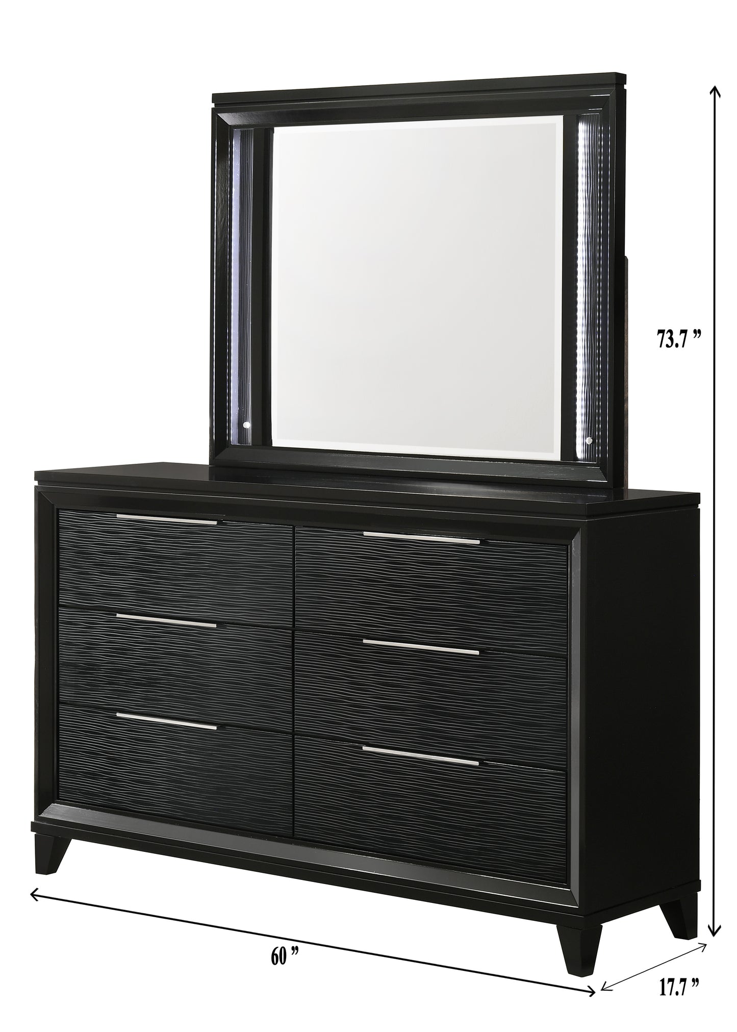 CRESSIDA DRESSER BLACK