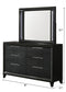 CRESSIDA DRESSER BLACK