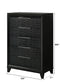 CRESSIDA CHEST BLACK