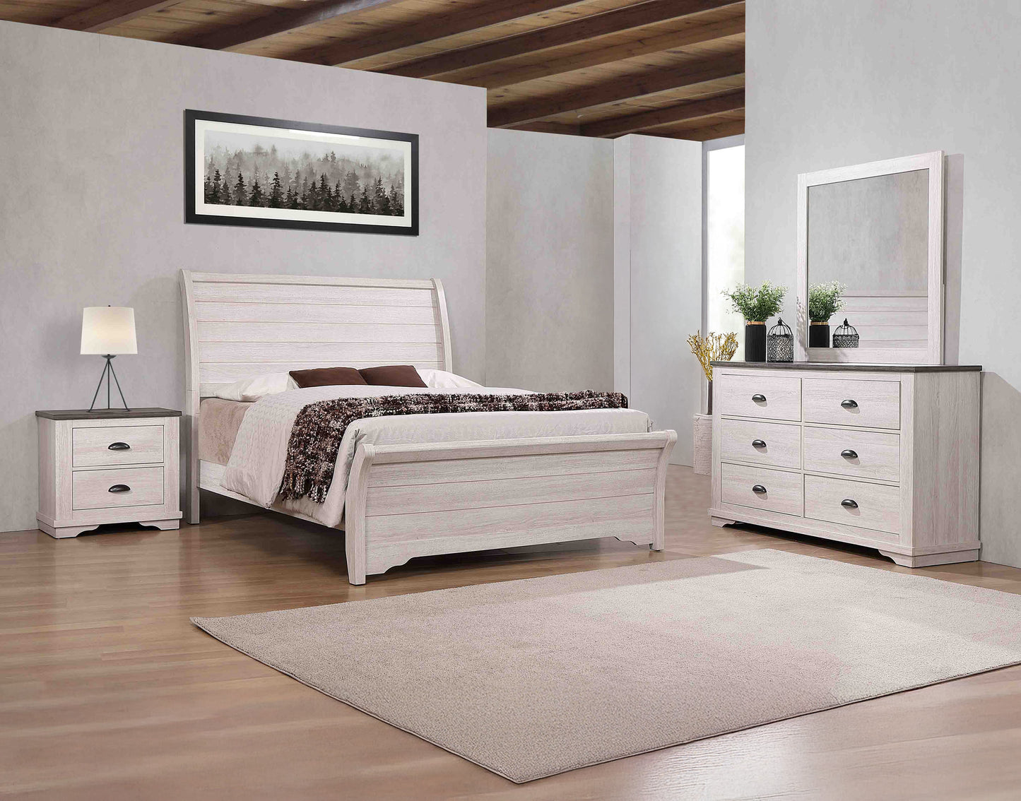 CORALEE DRESSER CHALK/GREY