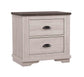 CORALEE NIGHT STAND CHALK/GREY