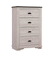 CORALEE CHEST CHALK/GREY
