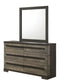 REMINGTON DRESSER GRAY/EBONY