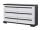 REMINGTON DRESSER CHALK/EBONY