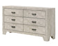 MILLIE DRESSER- WHITE