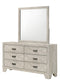 MILLIE DRESSER MIRROR-WHITE