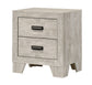MILLIE NIGHT STAND-WHITE