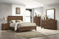 MILLIE BED IN ONE BOX -BROWN CHERRY