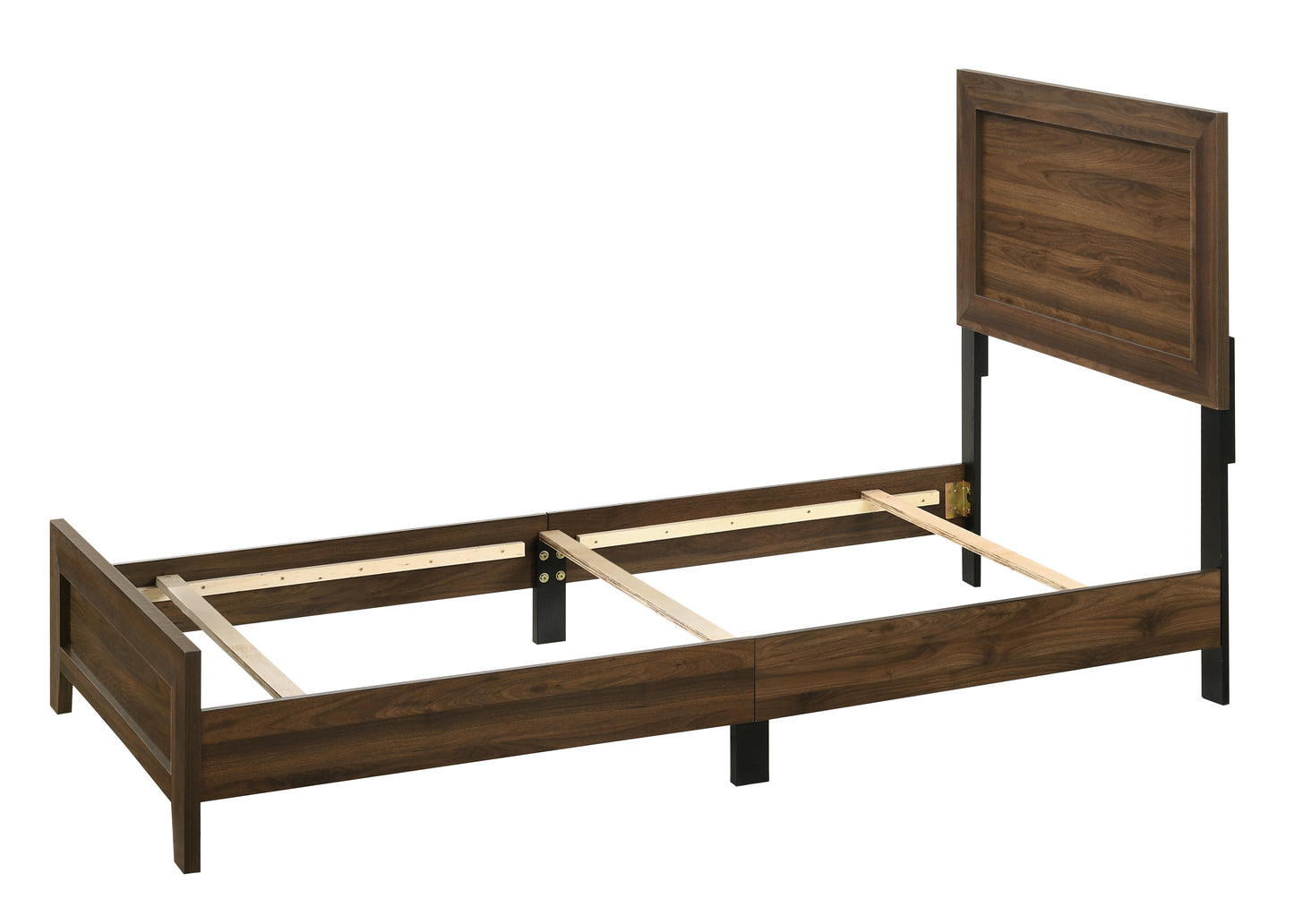 MILLIE BED IN ONE BOX -BROWN CHERRY