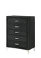 LUCINDA CHEST - BLACK