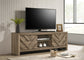 VALOR TV STAND-LIGHT BROWN