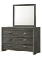 VALOR DRESSER MIRROR-GREY