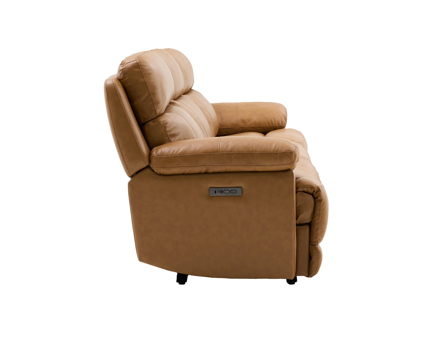 Gatlin Leather Dual-Power 3-Piece Reclining Sofa