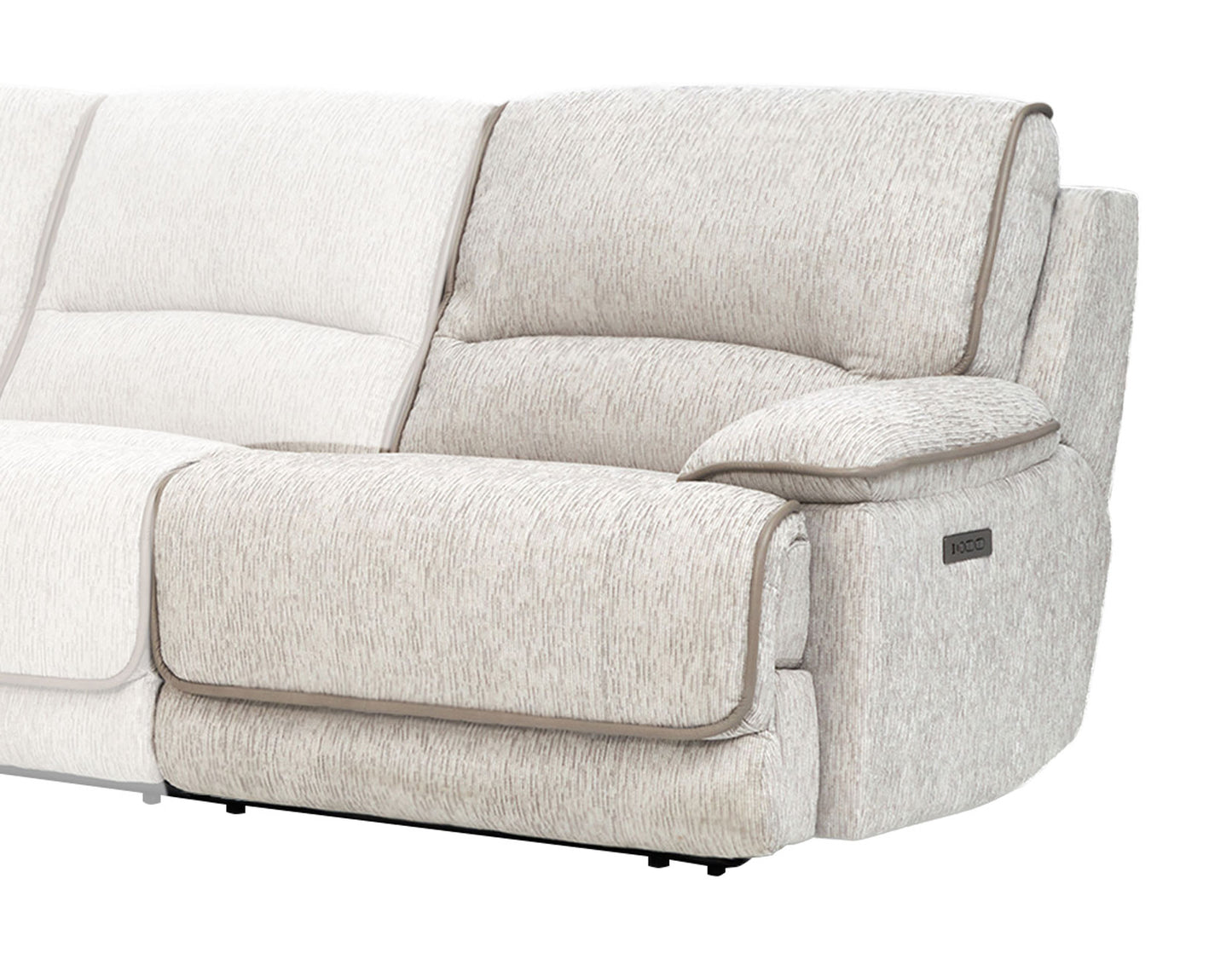 Olsen Right-Arm-Facing Dual Power Zero-Gravity Recliner, Dove