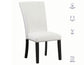 Artemis Side Chair, White Vegan Leather Cover