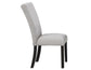 Artemis Side Chair, Gray Chenille