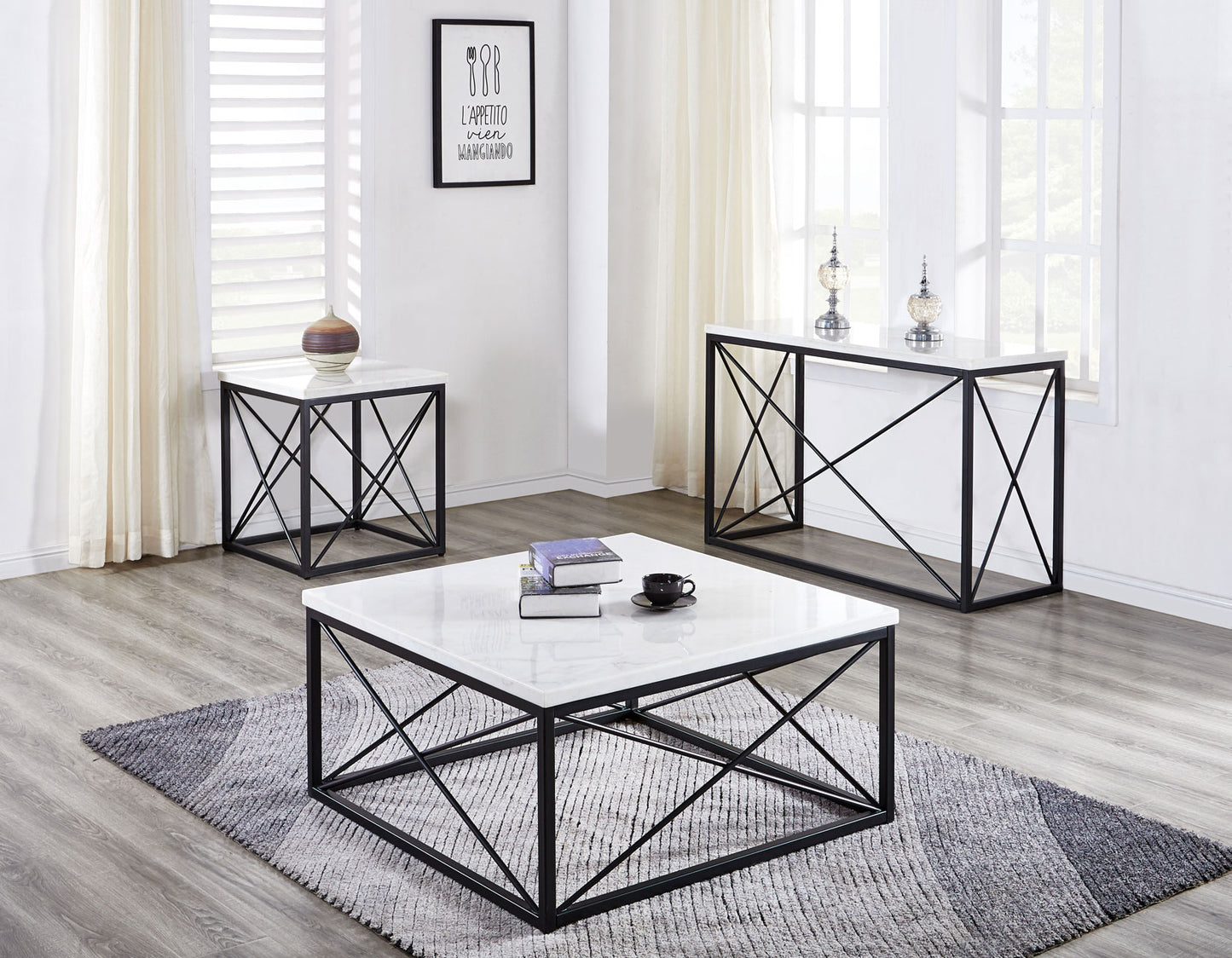 Skyler Marble Top

Cocktail Table
End Table