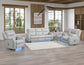 Luna Home Cinema Power Reclining, Ice

82″ Sofa
71″ Console Loveseat
Recliner