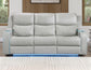Luna Home Cinema Power Reclining, Ice

82″ Sofa
71″ Console Loveseat
Recliner