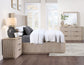 Henry Reeded Bedroom, Tan Finish