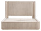 Henry Reeded Bedroom, Tan Finish