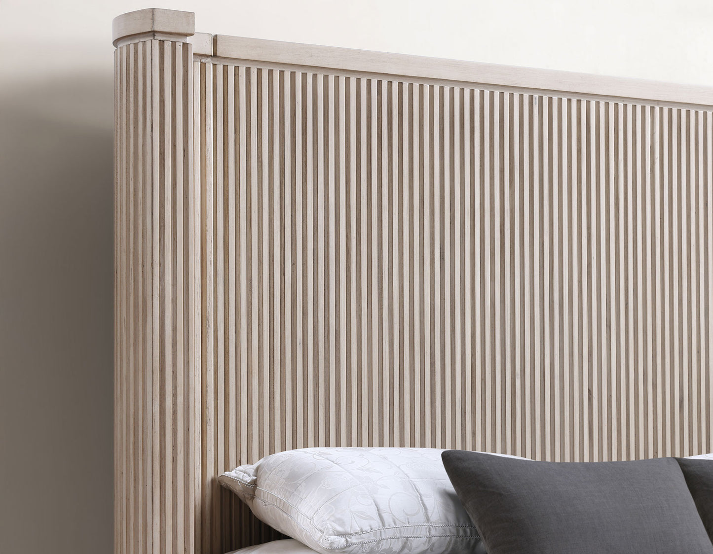 Henry Reeded Bedroom, Tan Finish