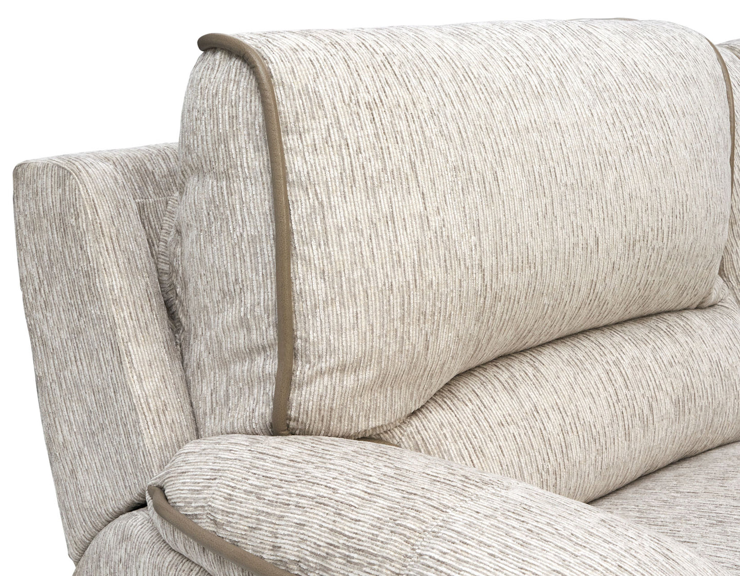 Olsen Console Loveseat, Dual-Power Zero-Gravity Modular Reclining, Dove