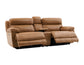 Gatlin Leather Dual-Power 3-Piece Reclining Console Loveseat