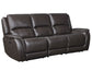 Alexandria Leather Power Reclining, Chocolate

91″ Sofa
80″ Loveseat Console
Recliner