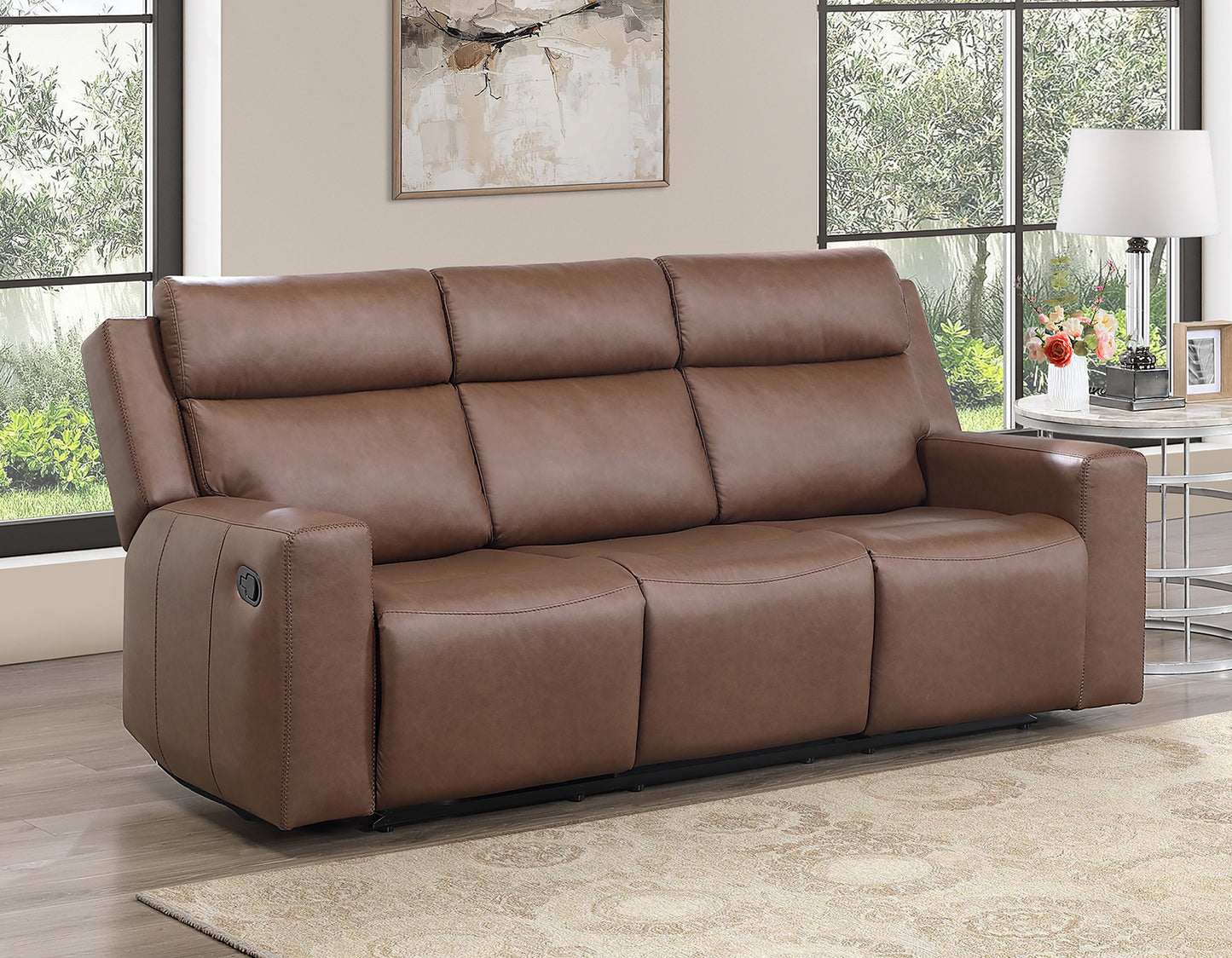 Barron Manual Reclining

87″ Sofa
65″ Console Loveseat
Recliner