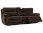 Gatlin Fabric Dual-Power 3-Piece Reclining Loveseat