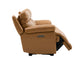 Gatlin Leather Dual-Power 2-Piece Reclining Loveseat