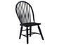 Sommerset Solid Wood Black Modern Windsor Chair