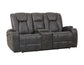 Marlow Manual Reclining, Charcoal

83″ Sofa
74″ Console Loveseat
Recliner