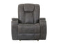 Marlow Manual Reclining, Charcoal

83″ Sofa
74″ Console Loveseat
Recliner