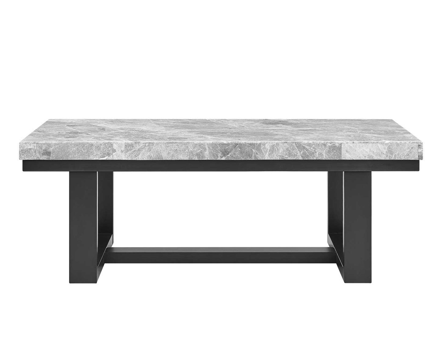 Artemis Cocktail Table, Gray Marble Top