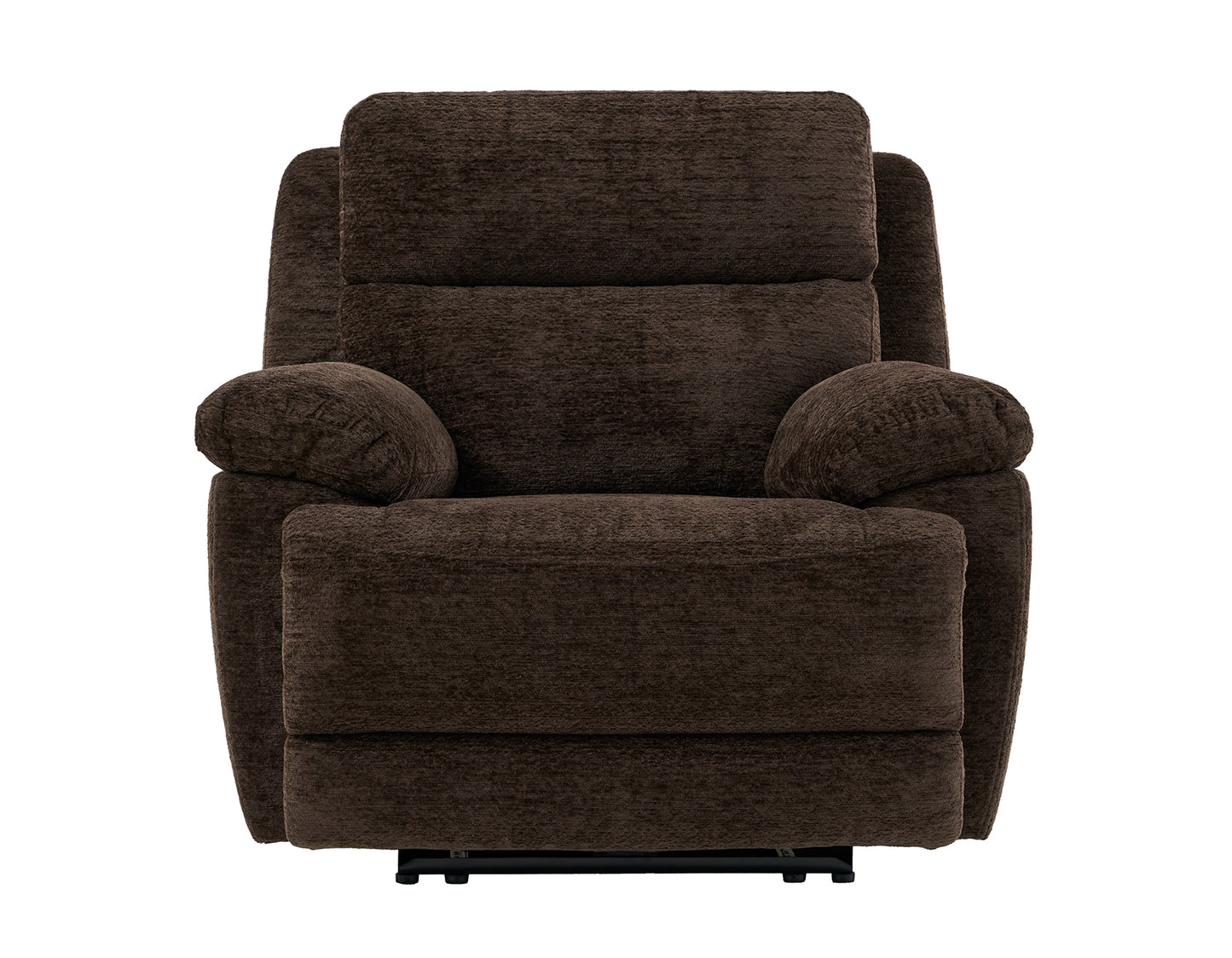 Gatlin Brown Fabric Dual-Power Recliner