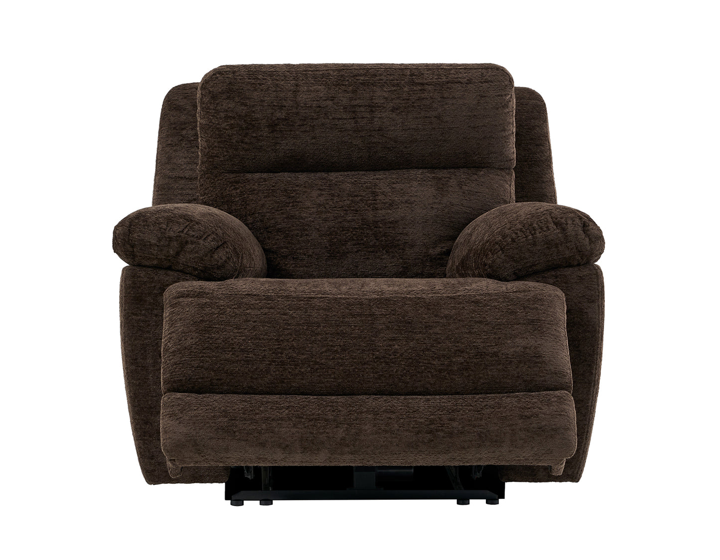 Gatlin Brown Fabric Dual-Power Recliner