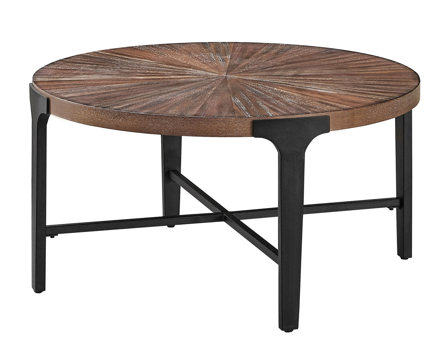 Chevron, 36-inch Round Cocktail Table