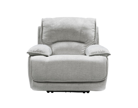 Olsen Recliner, Dual-Power Zero-Gravity, Silver