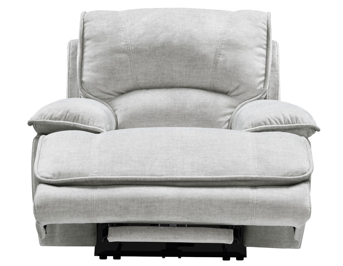 Olsen Recliner, Dual-Power Zero-Gravity, Silver