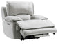 Olsen Recliner, Dual-Power Zero-Gravity, Silver
