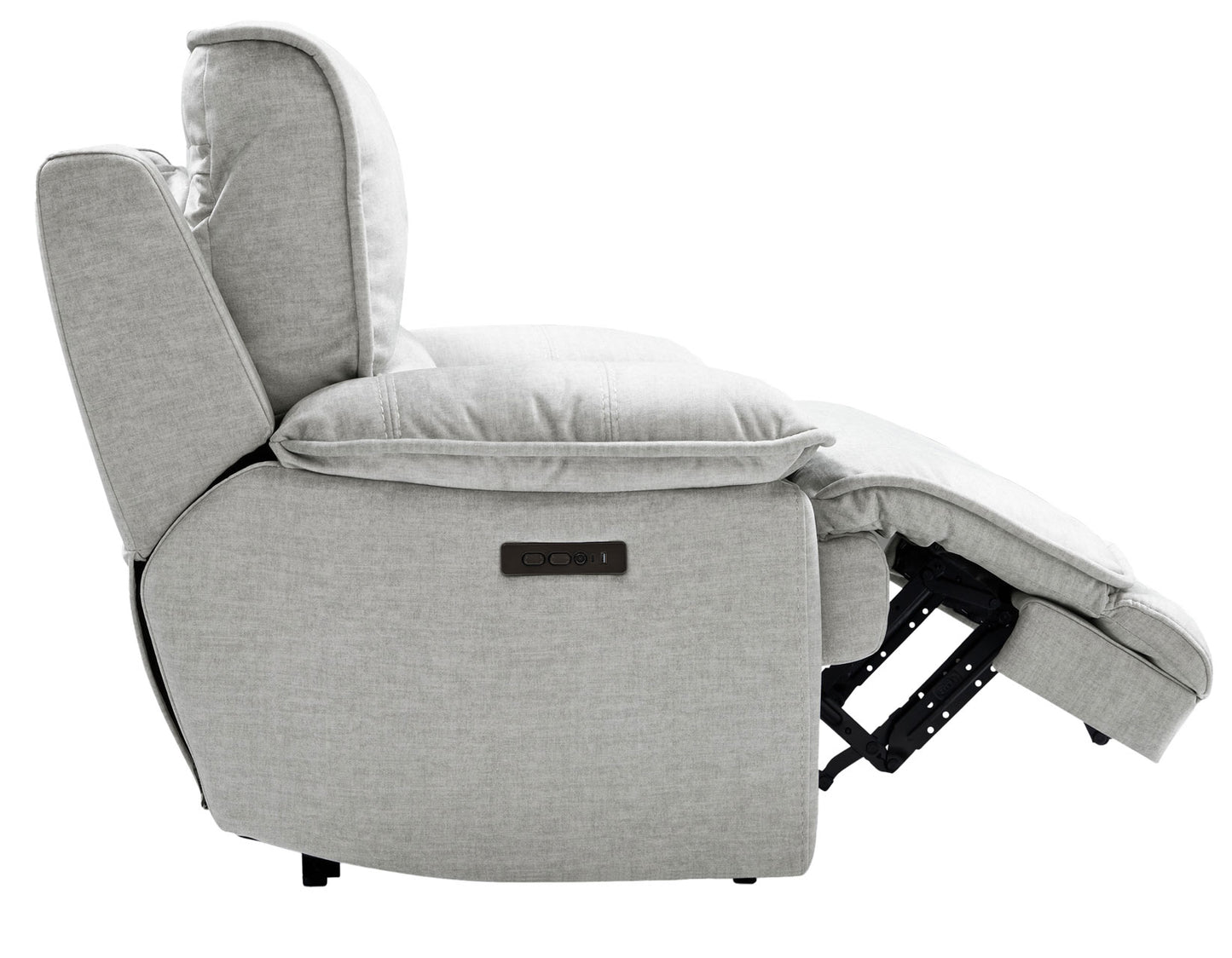 Olsen Recliner, Dual-Power Zero-Gravity, Silver