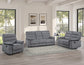 Cozy Glider Recliner, Manual, Gray