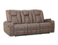 Marlow Sofa, Manual Reclining, Sand