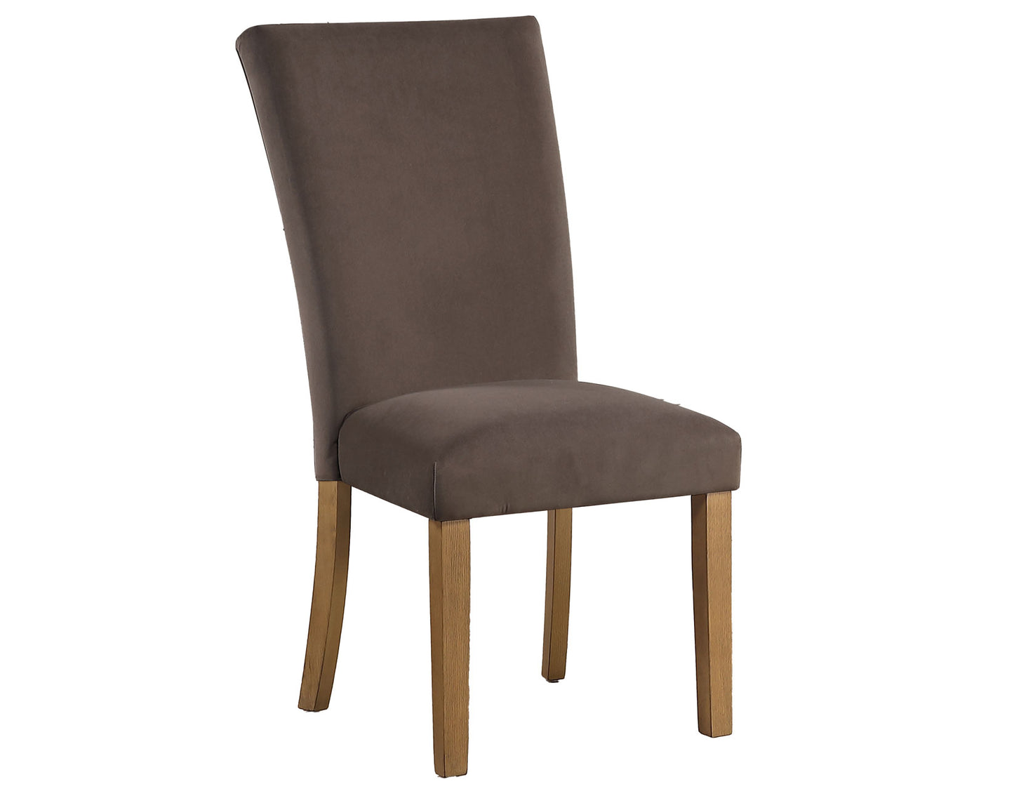 Artemis Side Chair, Brown Velvet