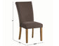 Artemis Side Chair, Brown Velvet