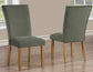 Artemis Side Chair, Green Velvet