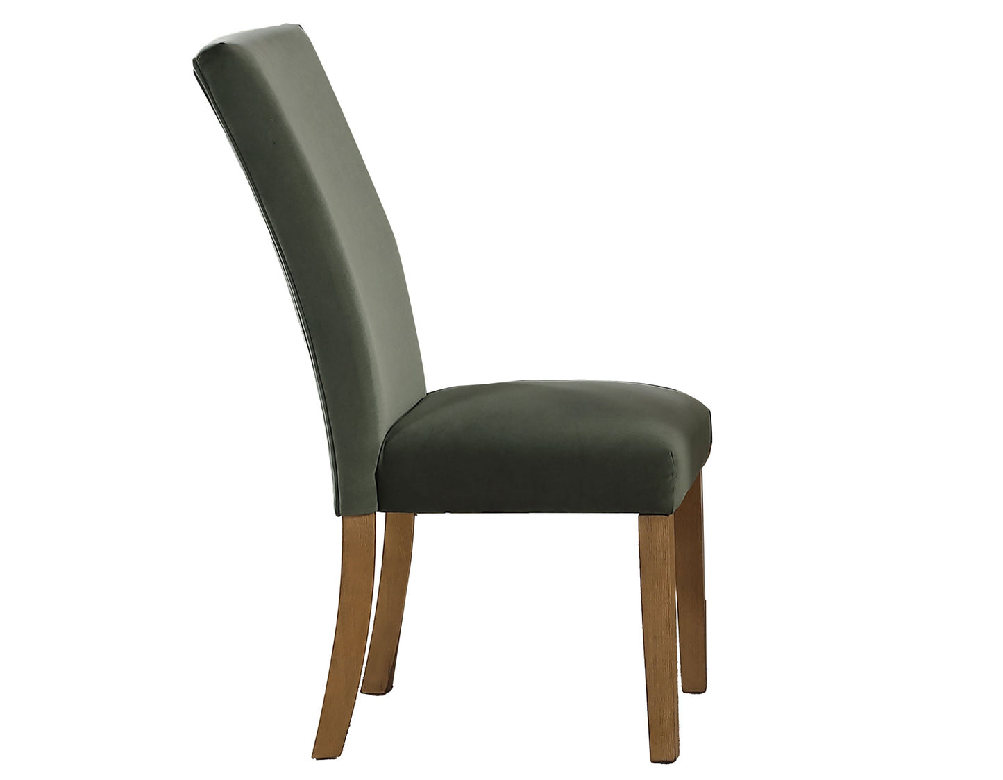 Artemis Side Chair, Green Velvet